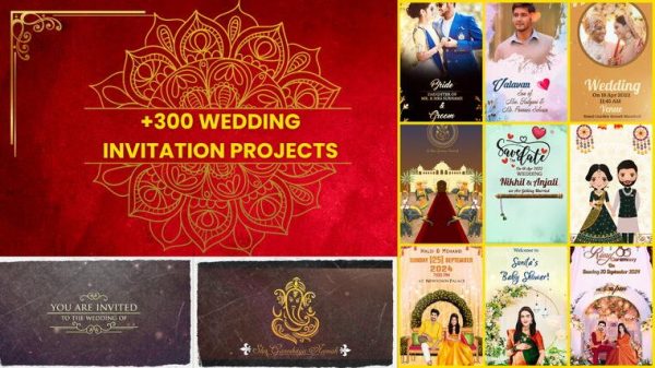300+ WEDDING INVITATION PROJECTS OF 2024